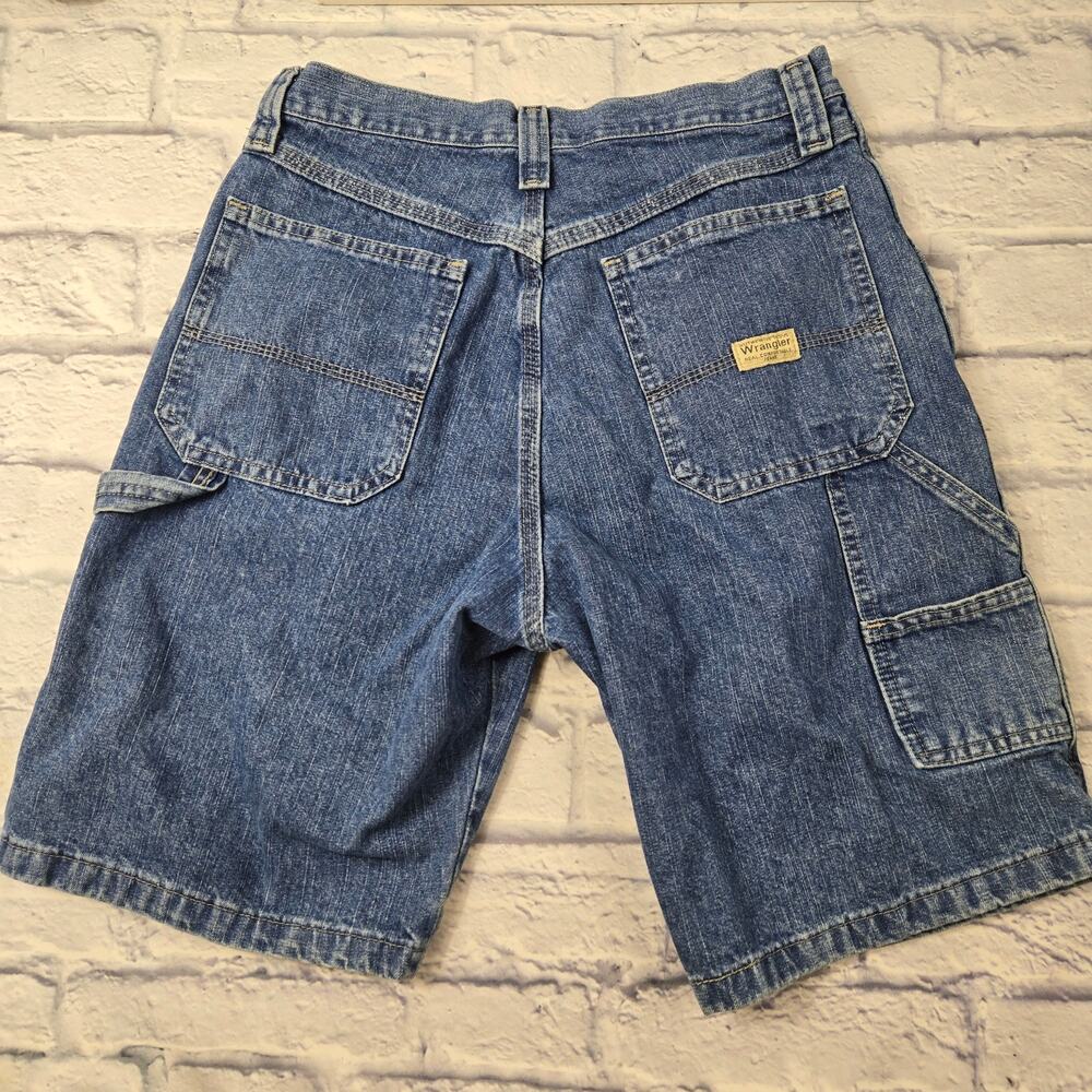 Wrangler Men's Carpenter Denim Shorts 100% Cotton 64WC2ZL size 30